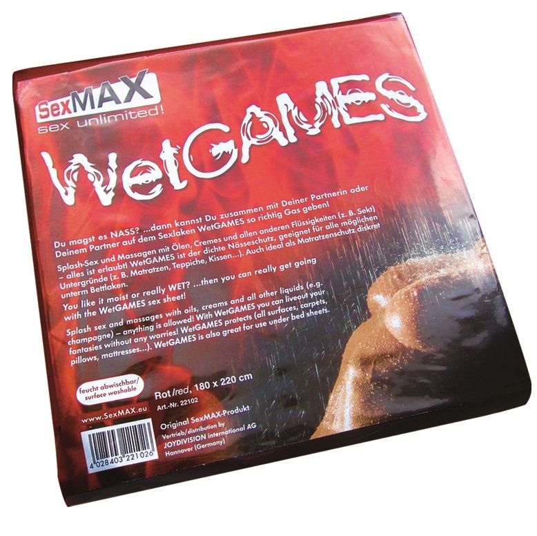 Wetgames sex-laken rouge – Image 2