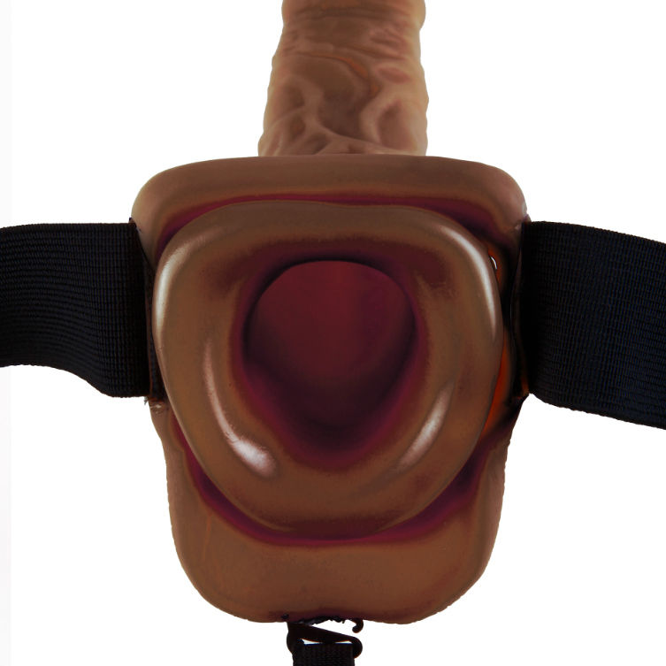 Sangle creuse 9 avec boules 22.9CM marron — FETISH FANTASY SERIES, vue 5