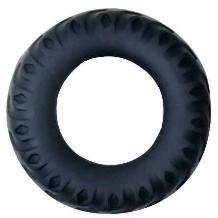 Cockring titan noir vert 2 CM — BAILE