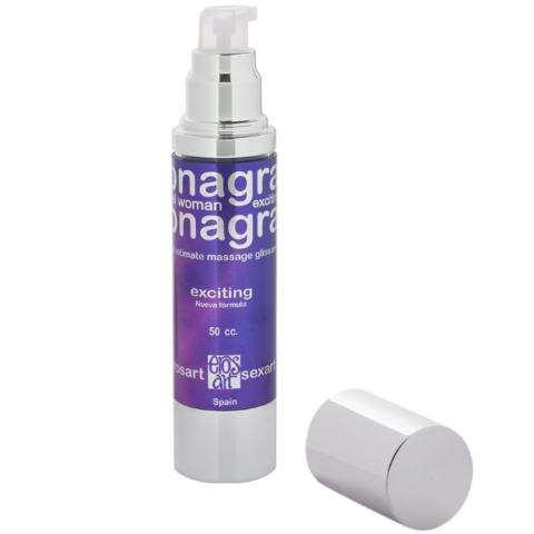 Gel rehausseur dorgasme femme imprimé soir son 50 CC — EROS-ART