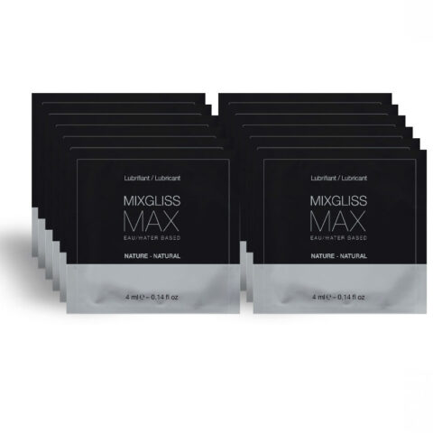 Lubrifiant dilatateur anal MAX pack 12 unidose 4ML — MIXGLISS
