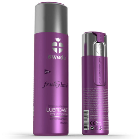 Fruity love lubrifiant framboise rhubarbe 50 ML — SWEDE
