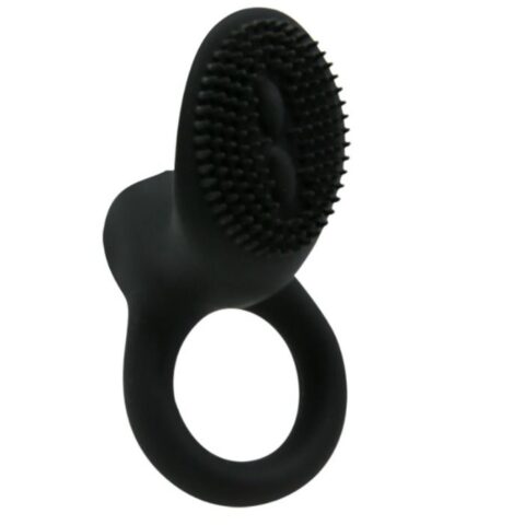 Cobra anneau vibrateur noir — PRETTY LOVE