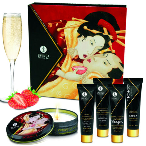 KIT secret geisha fraises et cava — SHUNGA