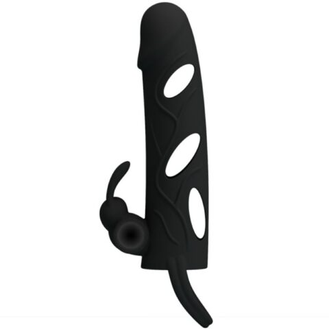 Housse en silicone avec vibration 14 CM 1.0 — PRETTY LOVE