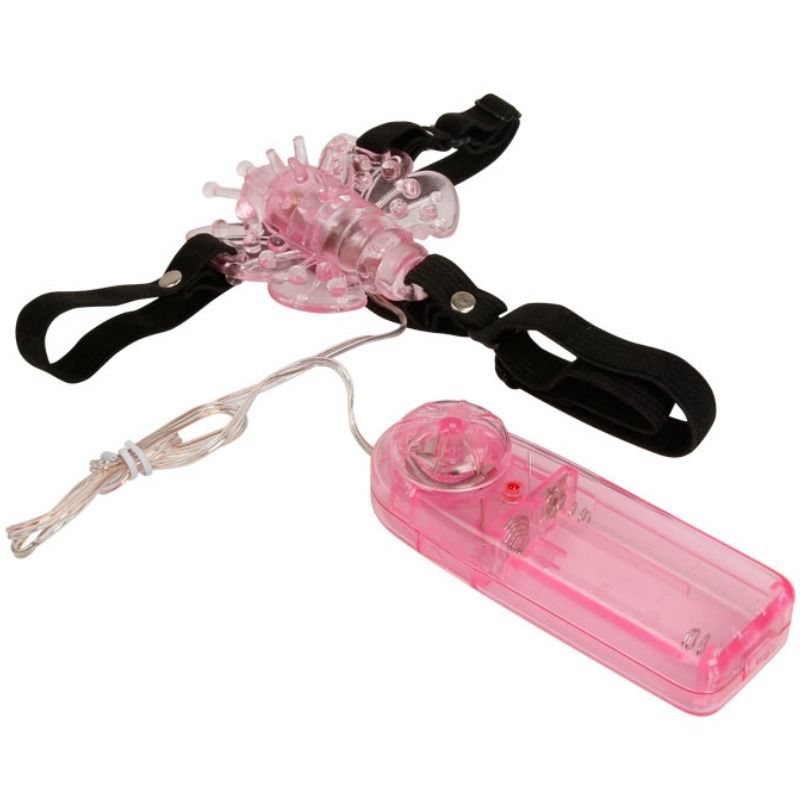 Harnais avec papillon vibrant multivitesses — BAILE, vue 2
