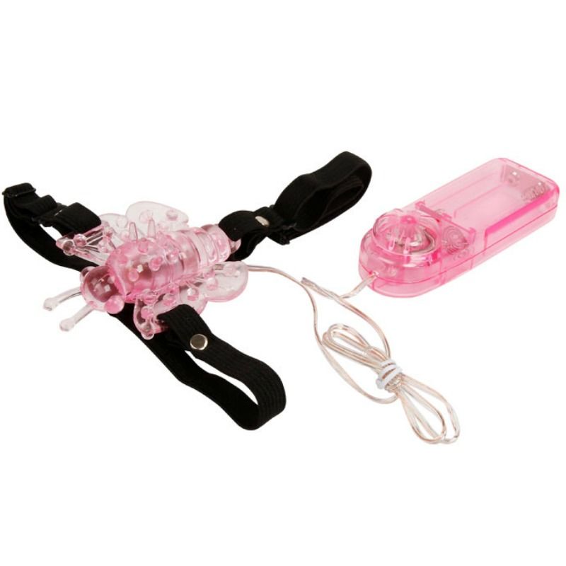 Harnais avec papillon vibrant multivitesses — BAILE, vue 3