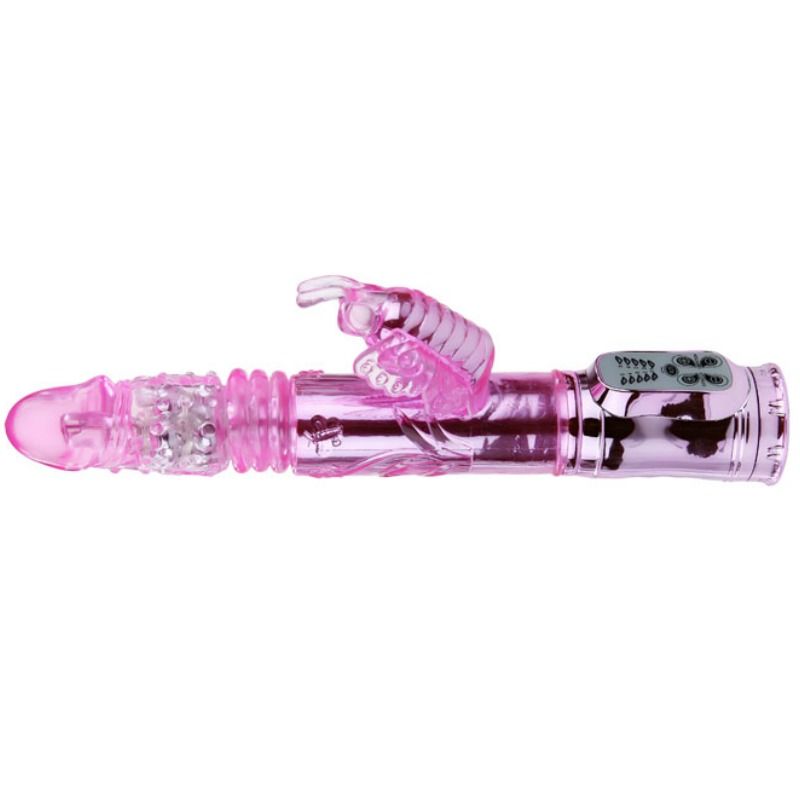 Vibrateur rechargeable avec stimulateur de papillon rotation et throbbing — BAILE, vue 5
