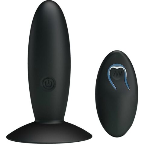 Plug anal rechargeable avec vibration et contrôle — PRETTY LOVE