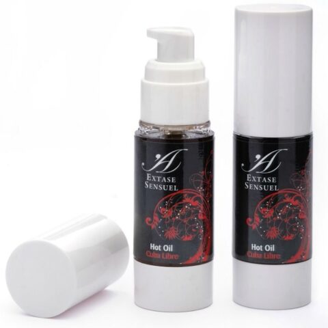 Huile stimulante de chaleur gratuite de cuba 30 ML — EXTASE SENSUAL