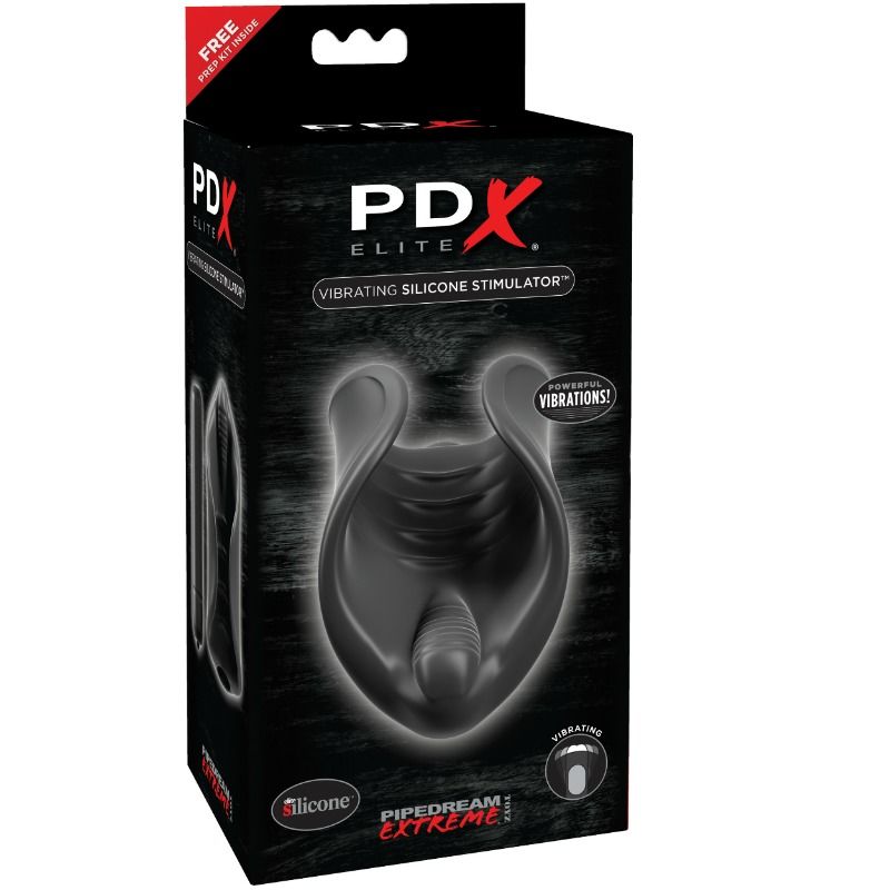 Stimulateur vibrant en silicone — PDX ELITE, vue 2