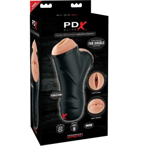 Coureur vibrant double pénétration — PDX ELITE