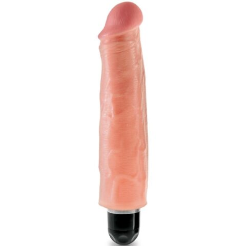 Vibrateur rigide réaliste 17.8 CM naturel — KING COCK