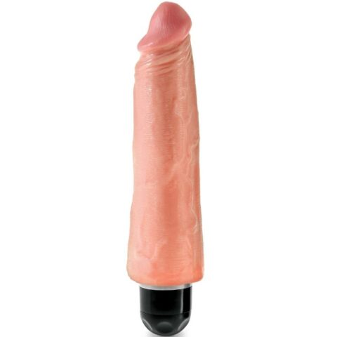 Vibrateur réaliste et rigide 20,3 CM naturel — KING COCK