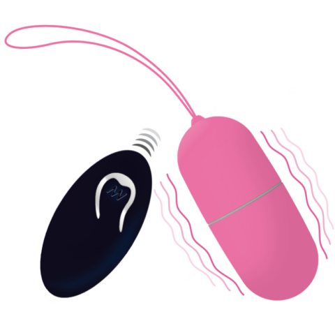 Oeuf vibrant flippy I avec télécommande rose — INTENSE