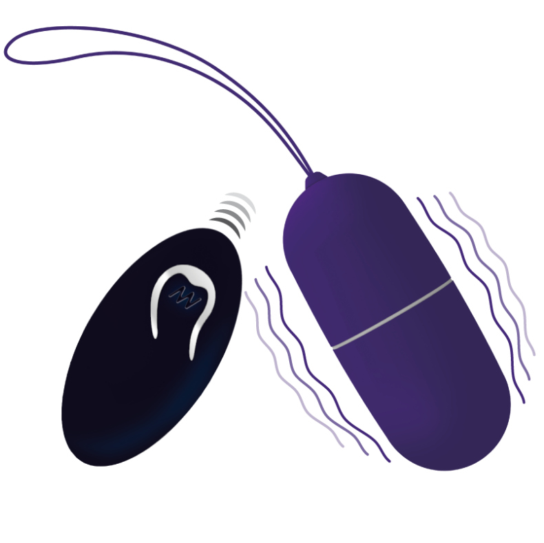 Oeuf vibrant flippy I avec télécommande violet — INTENSE