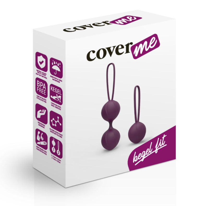 Entraîneur pelvien lilas kegel — COVERME, vue 3