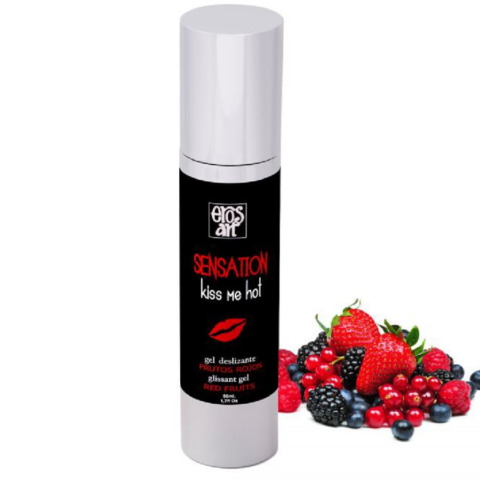 Sensattion lubrifiant naturel fruits rouges 50 ML — EROS-ART