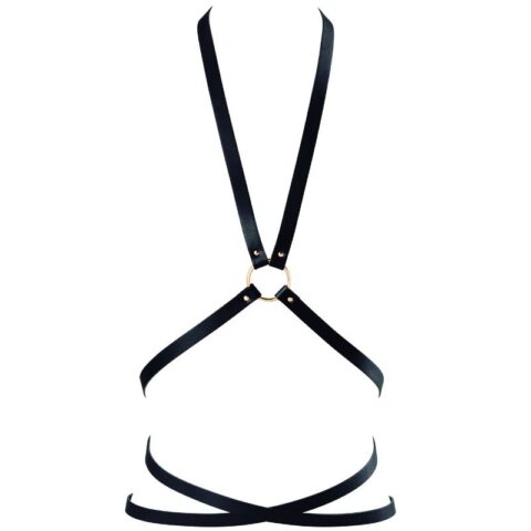 Harnais multi-voies maze noir — BIJOUX INDISCRETS