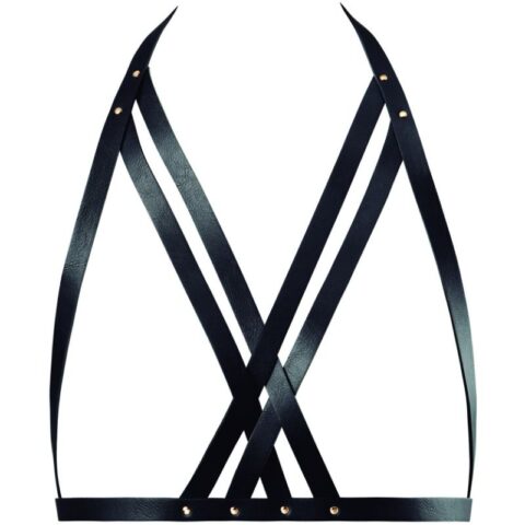 Soutien-gorge licol maze noir — BIJOUX INDISCRETS