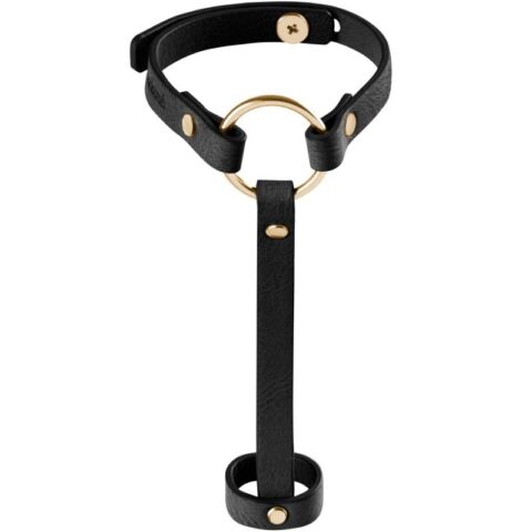 Bracelet / harnais maze noir — BIJOUX INDISCRETS