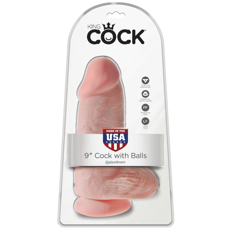 Pénis réaliste chubby 23 CM — KING COCK, vue 3