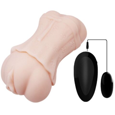 Masturbadeur vagin peau d'eau avec balle vibrante 2 — CRAZY BULL