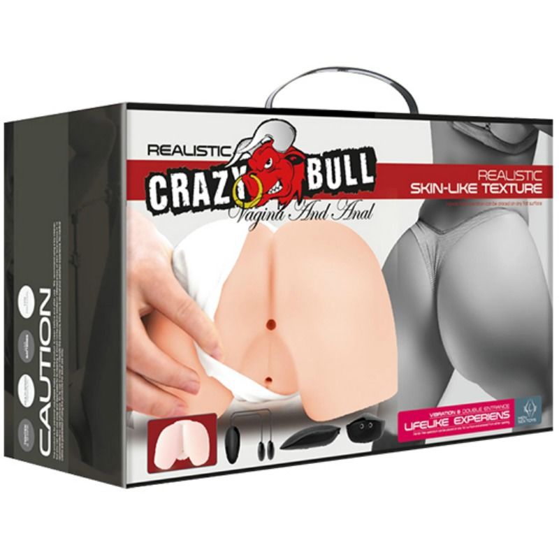 Vagin et anus réalistes avec position de vibration 4 — CRAZY BULL, vue 12