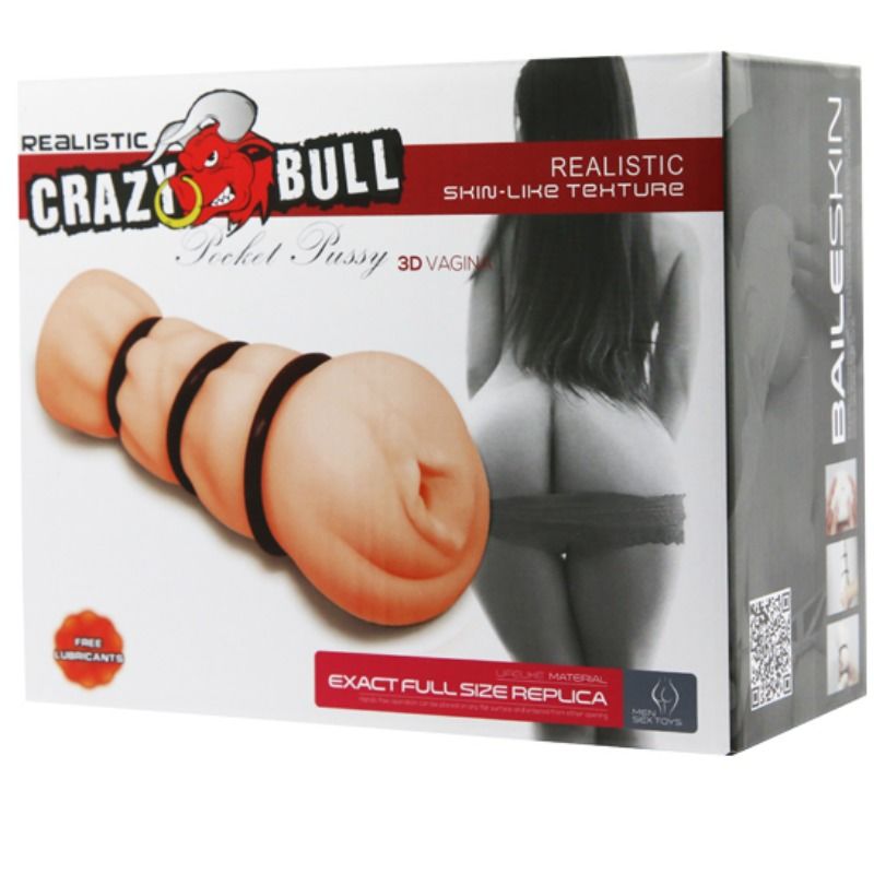 Masturbateur vagin avec anneaux — CRAZY BULL, vue 7
