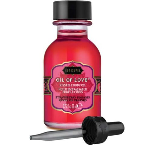 Huile comestible fraises 22 ML