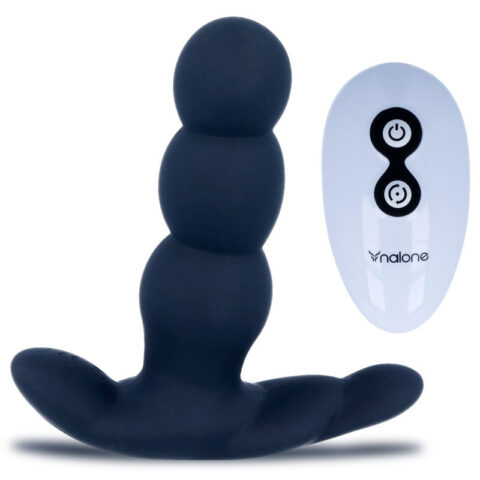 Vibrateur anal pearl télécommande noir