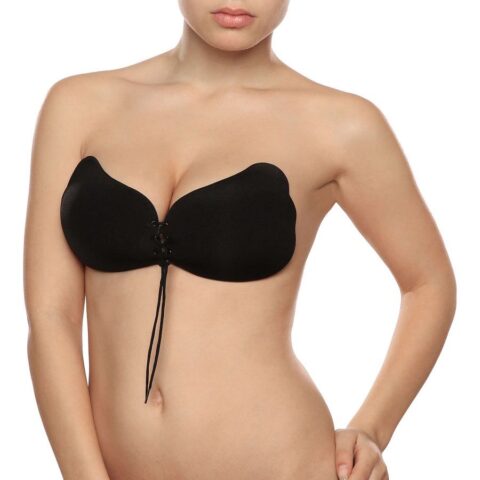 Lace-it renforcement push-up noir bonnet C — BYE-BRA