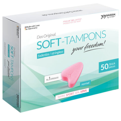 Original soft-tampons 50 UDS — JOYDIVISION SOFT-TAMPONS