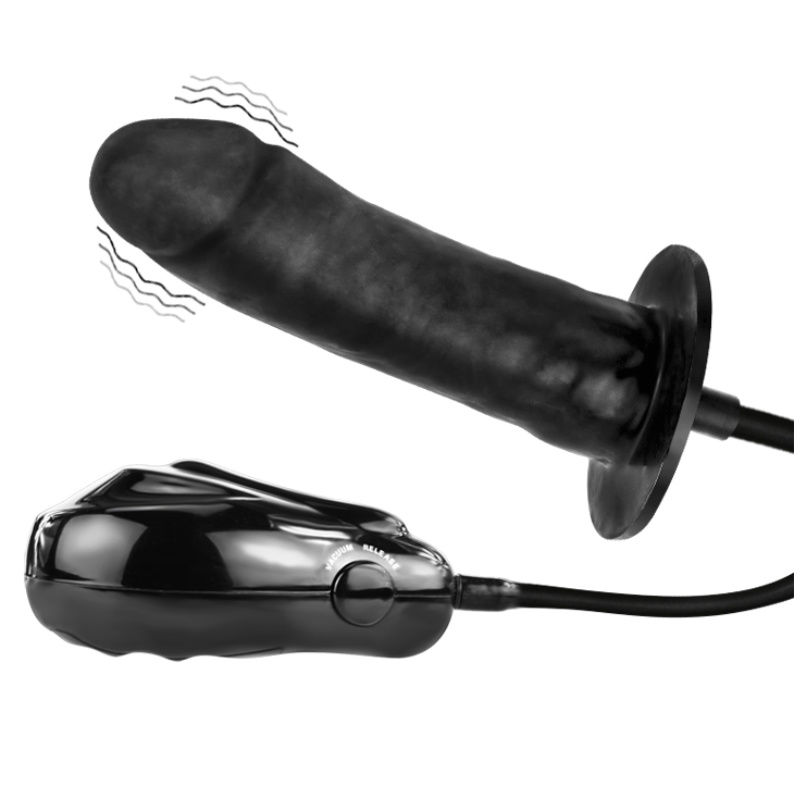Gode gonflable bigger JOY avec vibration 16 CM — BAILE, vue 5