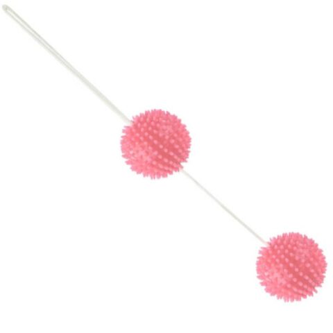 Balles texturées rose profondement plaisir 3.6 CM — BAILE