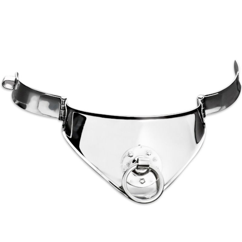 Collier de retenue avec anneau et cadenas 12,5 CM — METAL HARD, vue 2