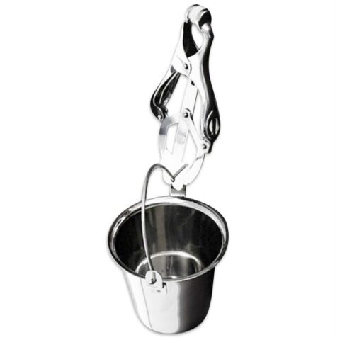 Pince mamelon avec réservoir — METAL HARD