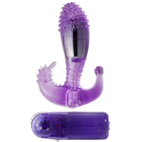 Stimulateur vaginal et anal lilas avec vibration — BAILE