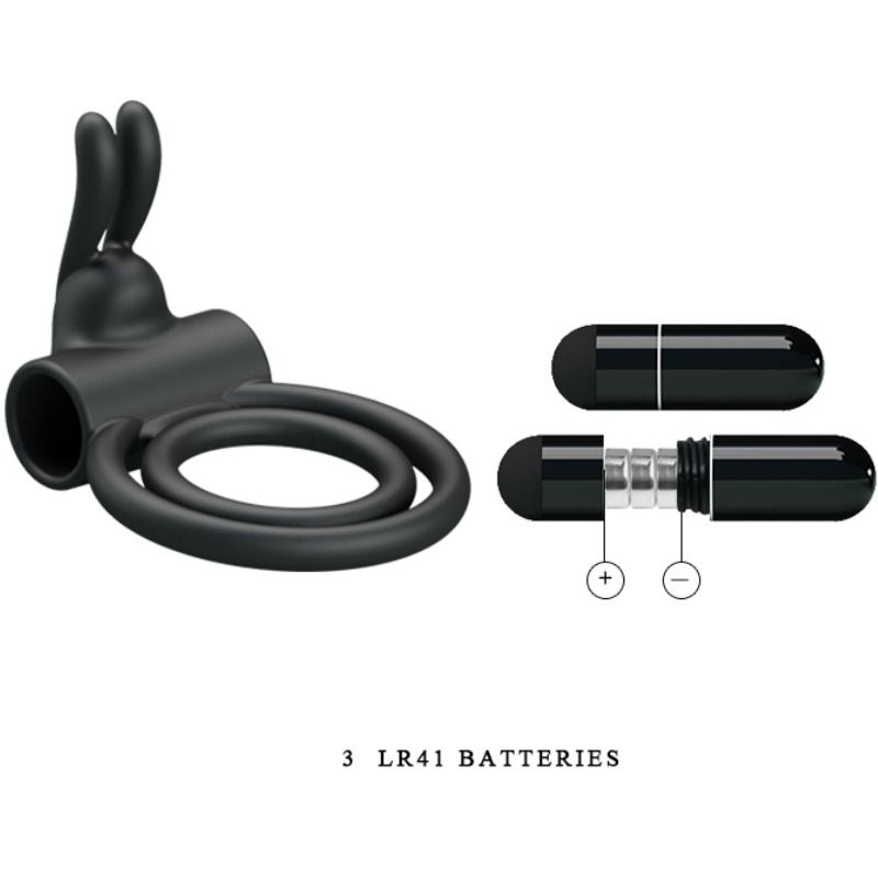 Anneau vibrateur en silicone osmond — PRETTY LOVE, vue 6