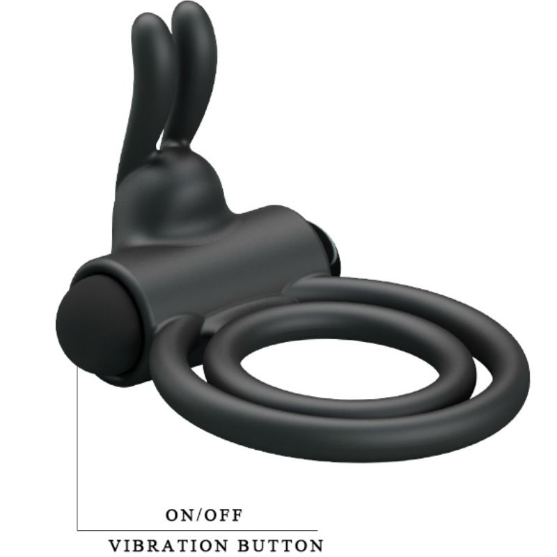 Anneau vibrateur en silicone osmond — PRETTY LOVE, vue 8