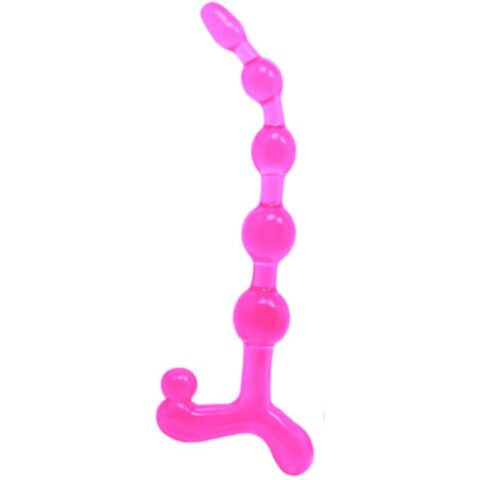 Balles anal rose bendy twist — BAILE