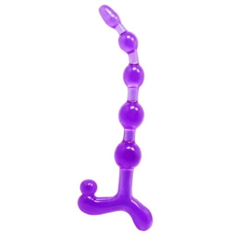 Balles anal bendy twist lilas — BAILE