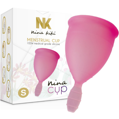 Coupe menstruelle rose - taille S — NINA KIKÍ