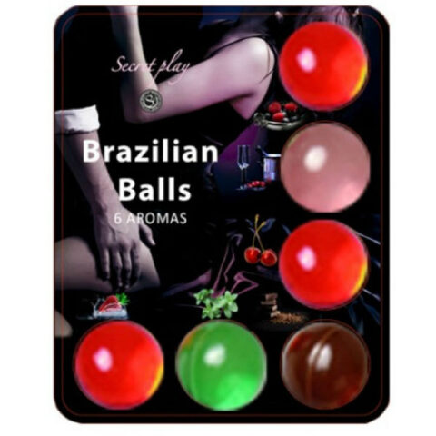 Balles brésiliennes lubrifiant HOT balls 6 unités — SECRETPLAY