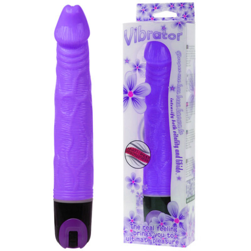 Vibrateur de multivitesses 21.5 CM violet — BAILE, vue 3
