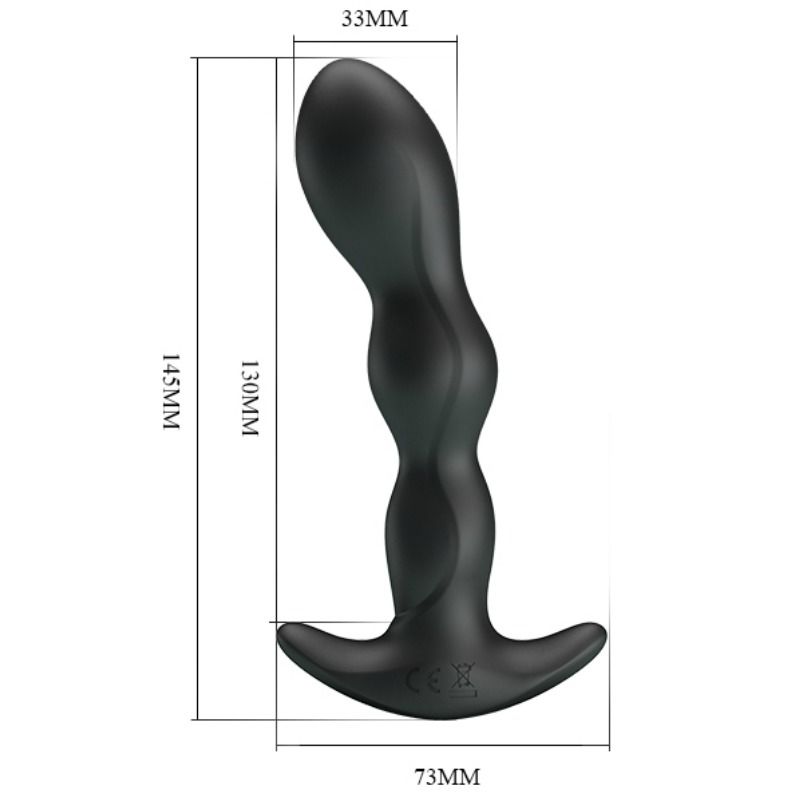 Masseur anal 12 modes de vibration — PRETTY LOVE, vue 4