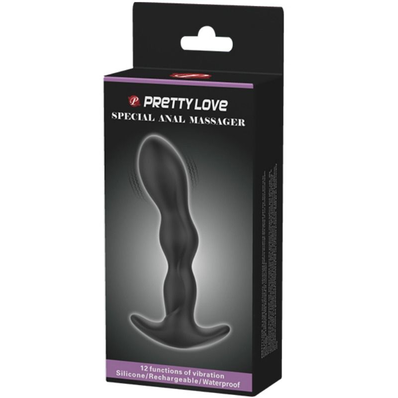 Masseur anal 12 modes de vibration — PRETTY LOVE, vue 8