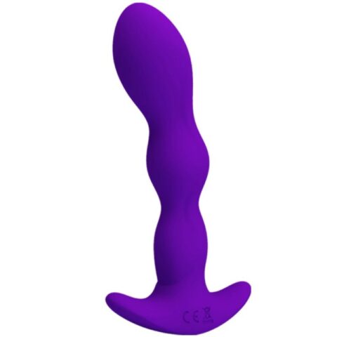 Massager anal 12 modes de vibration lilas — PRETTY LOVE