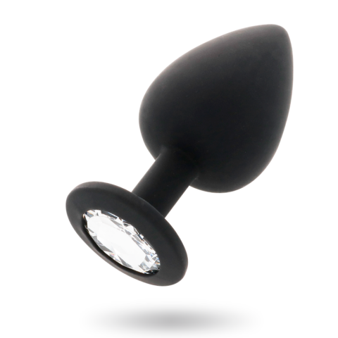 Plug anal shelki S noir — INTENSE