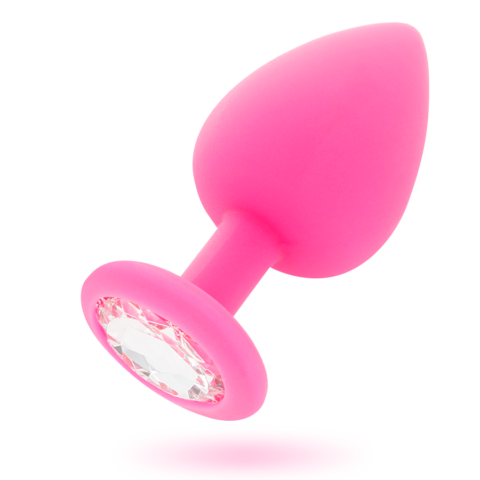 Plug anal shelki M fuchsia — INTENSE